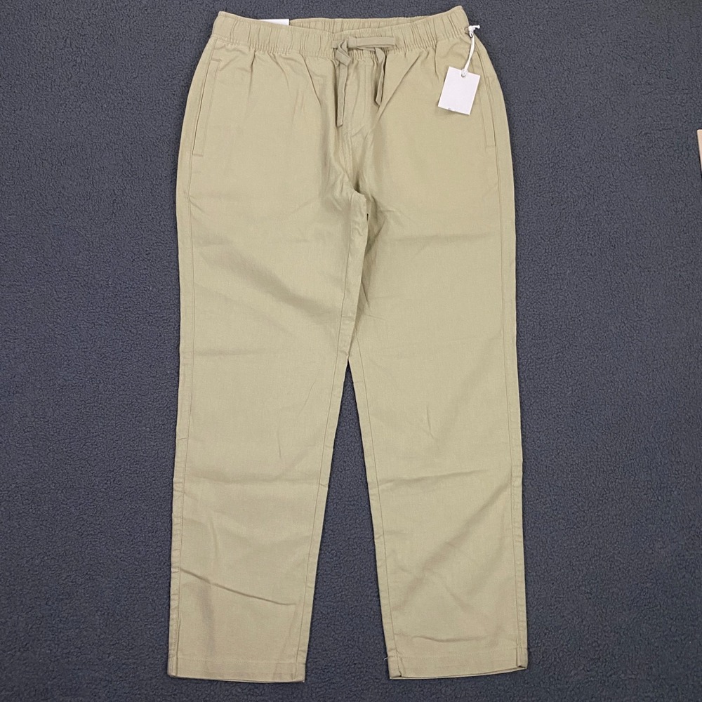 Katin Isaiah Local Pant Mens Medium Classic Straight Linen Cotton Drawstring